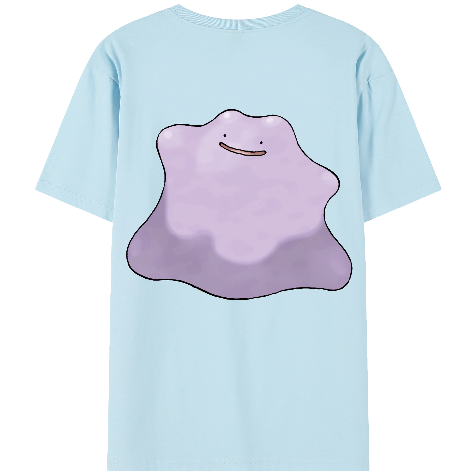 （画像用） ポケットモンスター Pokémon 綿100％半袖Tシャツ（背面プリント）